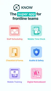 KNOW - the frontline super-app screenshot 0