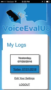 VoiceEvalU8 screenshot 1