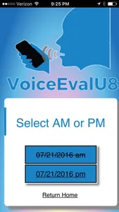 VoiceEvalU8 screenshot 2