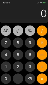 Own calculator screenshot 1