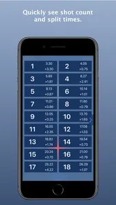ShoTi: professional shot timer screenshot 2