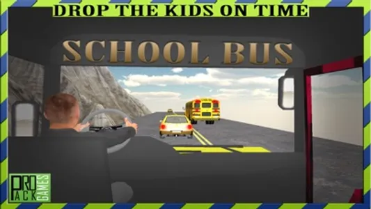 Fast School Bus Driving Simulator 3D Free - Kids pick & drop simulation game free screenshot 0