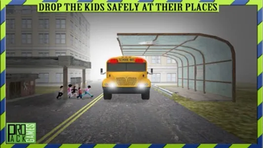 Fast School Bus Driving Simulator 3D Free - Kids pick & drop simulation game free screenshot 2