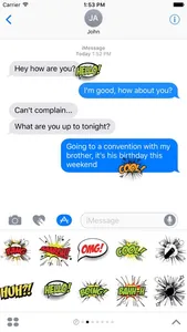 Comic Book Stickers screenshot 0