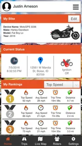 MotoGPS screenshot 0