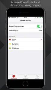 DTE PowerControl screenshot 1