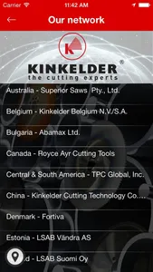 Kinkelder saw blades screenshot 2