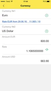 Currency: Convert Foreign Money Exchange Rates for Currencies from USD Dollar into EUR Euro screenshot 2