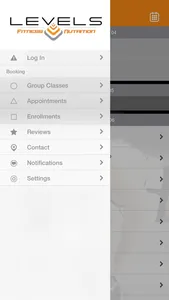 Levels Fitness and Nutrition screenshot 1