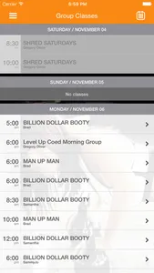 Levels Fitness and Nutrition screenshot 2