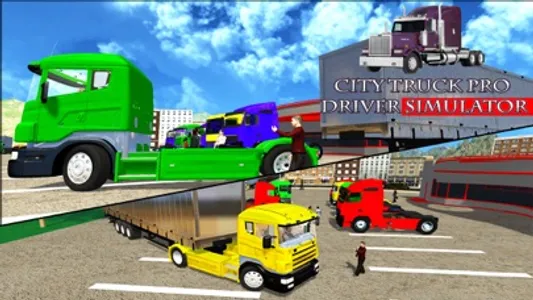 Euro Truck Driving Games screenshot 0