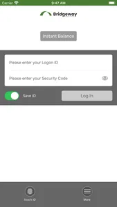 Bridgeway Credit Union Mobile screenshot 1