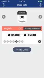 ClassNote Attendance book screenshot 0