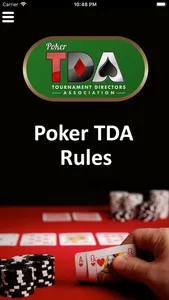 Official Poker TDA Rules screenshot 0