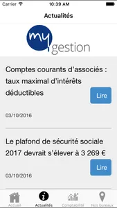 myGESTION screenshot 2