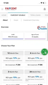 Faircent - P2P Investment screenshot 1