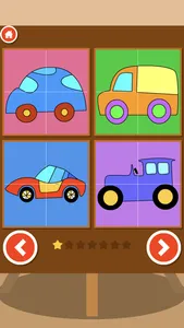 Car puzzle Coloring Games screenshot 1