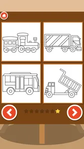 Car puzzle Coloring Games screenshot 4