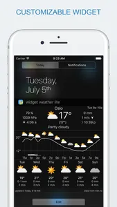 widget weather lite screenshot 1