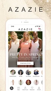 Azazie:Shop Bridesmaid Dresses screenshot 0