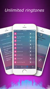 Unlimited Tones: Create ringtones from music, voices screenshot 0