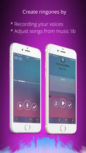 Unlimited Tones: Create ringtones from music, voices screenshot 1