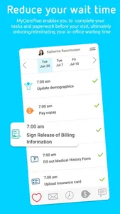 MyCarePlan screenshot 1