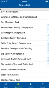 Ontario – Camping & RV spots screenshot 1