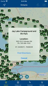 Ontario – Camping & RV spots screenshot 4