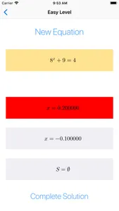 Exponential Equations   ++ screenshot 2