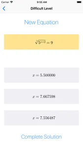 Exponential Equations   ++ screenshot 6