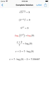 Exponential Equations   ++ screenshot 7