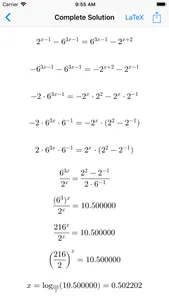 Exponential Equations   ++ screenshot 9