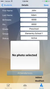 Sign In & Out Pro for School screenshot 3