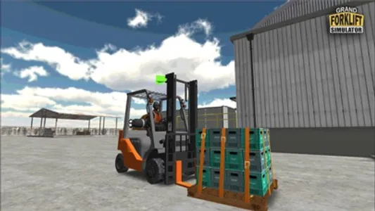 Grand Forklift Simulator screenshot 1