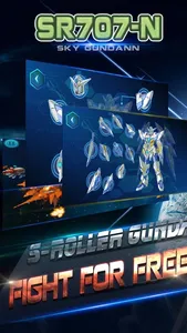 SR707-N: Sky Roller for Gundann Free, Simulator, Endless Shooting screenshot 0