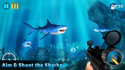 Shark Hunting -  Hunting Games screenshot 1