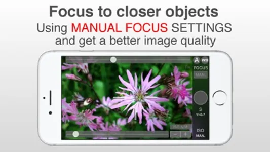 SLR Pro Camera Manual controls screenshot 1