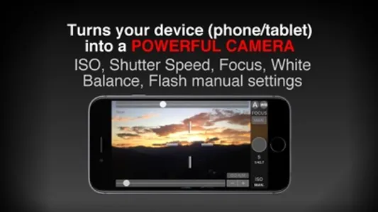 SLR Pro Camera Manual controls screenshot 2