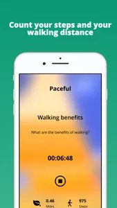 Paceful: Mindful walking screenshot 3