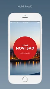 I love Novi Sad vodič screenshot 0