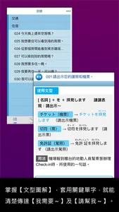 檸檬樹-標準日本語【每日一句】旅行會話篇 screenshot 2