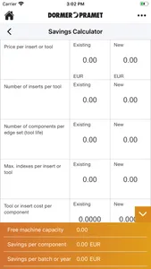 Dormer Pramet Calculators screenshot 5