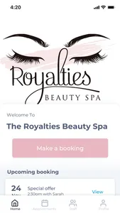 The Royalties Beauty Spa screenshot 0