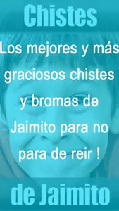 'A Chistes graciosos de Jaimito - Cuentos y bromas más divertidos screenshot 1