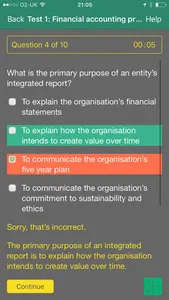 CIMA Cert BA smart MCQ screenshot 3