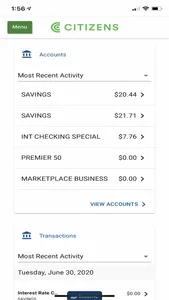 Citizens Bank of Edmond Mobile screenshot 2