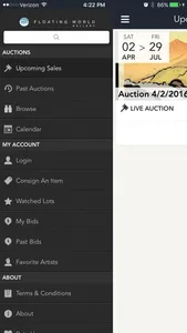 Floating World Auctions screenshot 4