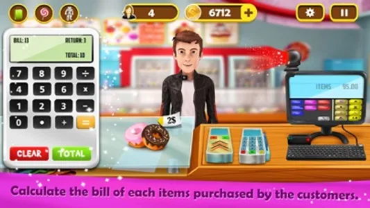 Ice Cream & Cake Cash Register screenshot 2
