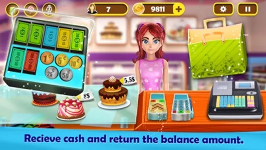Ice Cream & Cake Cash Register screenshot 3
